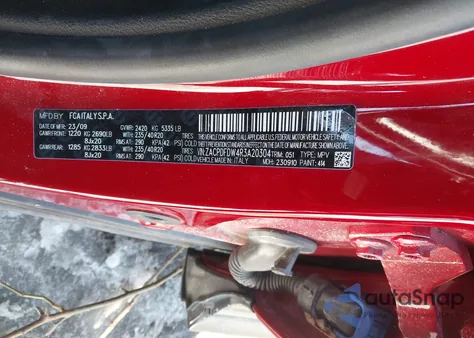 2024 Dodge Hornet R/T Plus Eawd из США, поврежденный, VIN ZACPDFDW4R3A20304